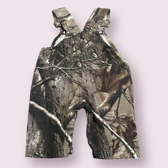 Baby Bass Pro Shops Camouflage Overalls Size 3 Months - Picture 7 of 7